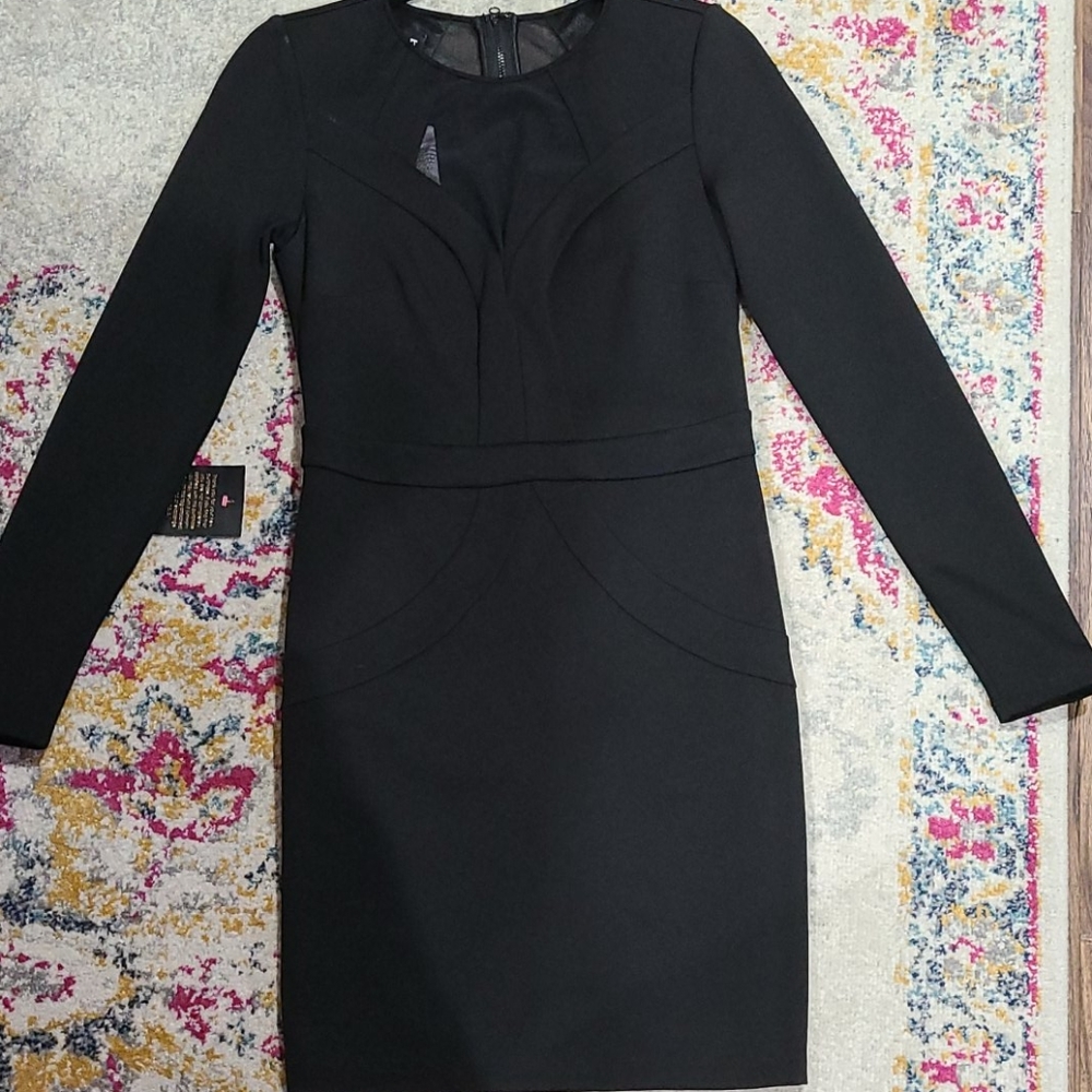Black bebe dress